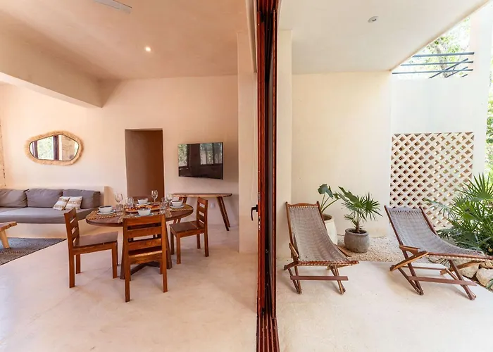 Modern Ground-level 3br Retreat With Private Pool * Tulum